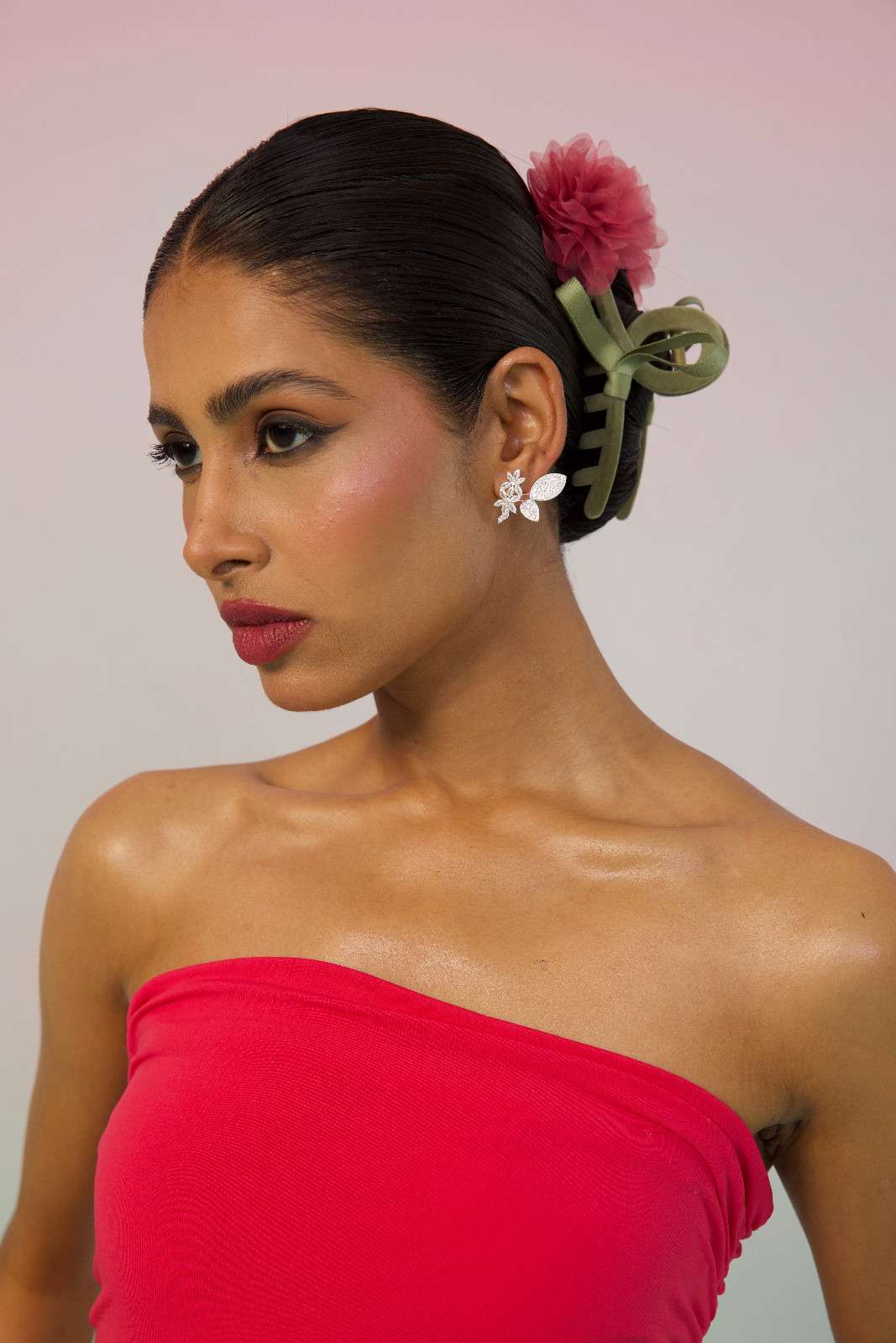 Petal Frost Earring